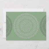 Handgeschreven kerstgroet Foto Holiday Kaart (Achterkant)