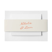 Handgeschreven Kleurrijke Retro Whimsical Funky Br Uitnodigingen Wikkel (Voorkant Voorbeeld)