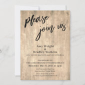 Handgeschreven, Landelijk Graag Van U Presenteren  Kaart (Voorkant)