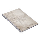 handgeschreven ledger notitieboek (Rechterzijde)