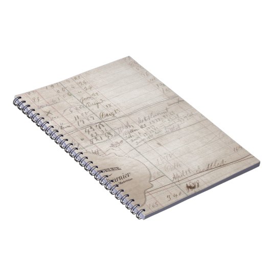  handgeschreven ledger notitieboek (Rechterzijde)