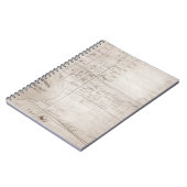 handgeschreven ledger notitieboek (Linkerzijde)