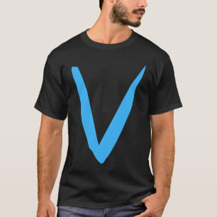 Handgeschreven letter A van het alfabet T-shirt