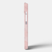 Handgeschreven LOVE op Faded roze achtergrond Case-Mate iPhone Case (Achterkant / Links)