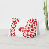 Handgeschreven met liefde: de groeten van de Valen Bedankkaart (Voorkant)