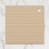 Handgeschreven met persoonlijke titel Gold Bedankjes Labels (Achterkant)