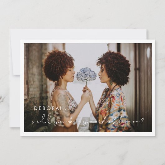 Handgeschreven minimalistisch Schematische voorste Kaart (Voorkant)