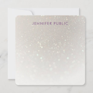 Handgeschreven Monogram Aangepaste persoonlijke Sj Notitiekaartje