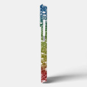Handgeschreven monogram regenboog glitters  Case-Mate iPhone case (Achterkant / Links)