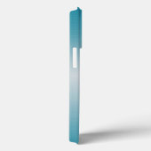 Handgeschreven monogram regenbooglitter Case-Mate iPhone case (Achterkant / Rechts)