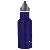  handgeschreven muziek Treble Clef Heart Waterfles (Links)