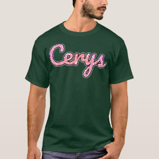 Handgeschreven naam Cerys T-shirt