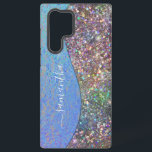 Handgeschreven naam Iridescent Glitter Shimmer Samsung Galaxy Hoesje<br><div class="desc">Het ontwerp is een foto en de hoesjes worden niet gemaakt met glitter, sequenties, metalen of bossen. Dit ontwerp is ook beschikbaar op andere telefoonmodellen. Kies het Type van Apparaat om andere hoesjes van iPhone, van Samsung Galaxy of van Google te zien. Sommige stijlen kunnen worden gewijzigd door Stijl te...</div>