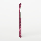 Handgeschreven naam Roze meisje Metal Glitter s10 Samsung Galaxy Hoesje (Linkerkant)