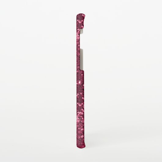 Handgeschreven naam Roze meisje Metal Glitter s10 Samsung Galaxy Hoesje (Linkerkant)