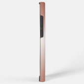 Handgeschreven naam Silver Metal Faux Glitter Samsung Galaxy Hoesje (Rechterkant)