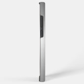 Handgeschreven naam Silver Metal Faux Glitter Samsung Galaxy Hoesje (Rechterkant)