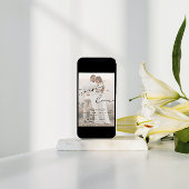 Handgeschreven Niets Fancy Gewoon Liefde Bruiloft Kaart