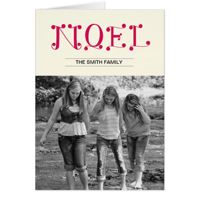 handgeschreven NOEL (Voorkant)