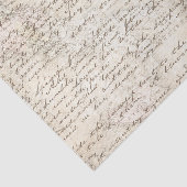  handgeschreven ontkoppeling van de scriptmap voor tissuepapier (Detail)