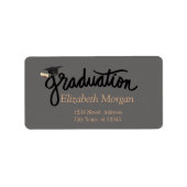 Handgeschreven Pet Diploma Etiket (Voorkant)