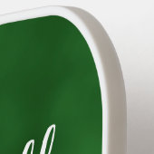 Handgeschreven Pickleball Professor Dinks Chalkboa Pickleball Paddle (Links Detail)