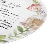 Handgeschreven recept Keepsake Snijplank (Hoek)