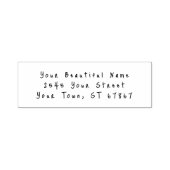 Handgeschreven retouradres | Baby Flurry Suite Zelfinktende Stempel