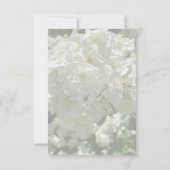 Handgeschreven RSVP-kaart RSVP Kaartje (Achterkant)