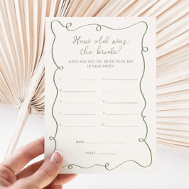 Handgeschreven Sage Hoe oud was de Kaart