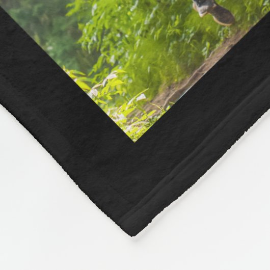 Handgeschreven script 19 Photo Collage Afstuderen  Fleece Deken (Hoek)