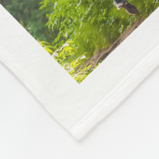 Handgeschreven script 19 Photo Collage Afstuderen  Fleece Deken (Hoek)