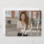 Handgeschreven script 2 Photo Afstuderen Aankondiging (Voorkant)