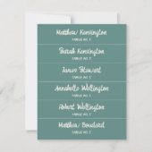Handgeschreven Script Custom Name Wedding Place Ca (Voorkant)