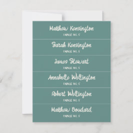 Handgeschreven Script Custom Name Wedding Place Ca