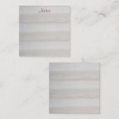 Handgeschreven Script Elegant Sjabloon Hood Kijk u (Voorkant / Achterkant)