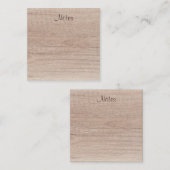 Handgeschreven Script Elegant Sjabloon Hood Kijk u (Voorkant / Achterkant)