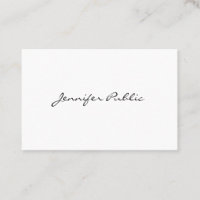 Handgeschreven script elegant stijlvol, modern