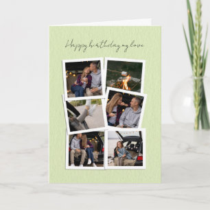Handgeschreven script Happy Birthday Kaart – Custo