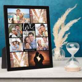 Handgeschreven script LOVE 9 Photo Collage Fotoplaat