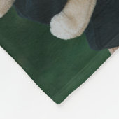 Handgeschreven Script Love You Tunt (Name) 6-Photo Fleece Deken (Hoek)