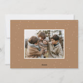 Handgeschreven script Merry 2 Photo Feestdagenkaart (Achterkant)