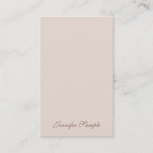 Handgeschreven Script Minimalist Duidelijk Modern  Visitekaartje