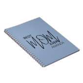 Handgeschreven script minimalistisch beste moeder notitieboek (Rechterzijde)