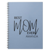 Handgeschreven script minimalistisch beste moeder notitieboek (Voorkant)