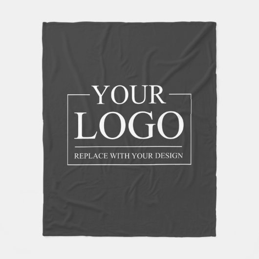 Handgeschreven script Modern Creëer Uw eigen foto Fleece Deken (Voorkant)