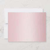 Handgeschreven Script Naam Tekst Sjabloon Roos Gol (Achterkant)