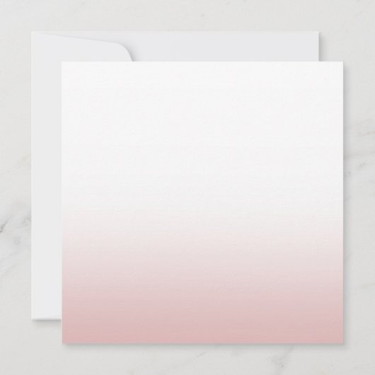 Handgeschreven Script Name Roos Gold Elegant Sjabl Notitiekaartje (Achterkant)