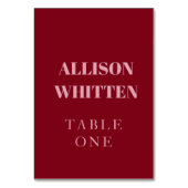 Handgeschreven Script Pink & Red Custom Wedding Kaart (Voorkant)