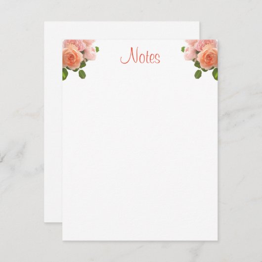 Handgeschreven Script Sjabloon Stijlvolle Waterver (Voorkant / Achterkant)